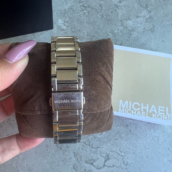 Michael Kors Watch Silver w/ Rhinestones (Women)